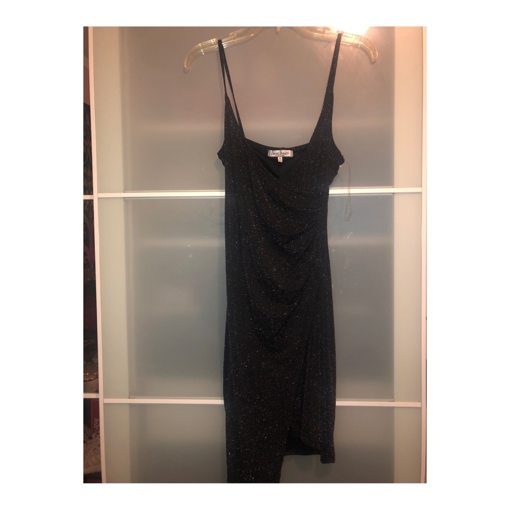 Black/Greyish night club Dress